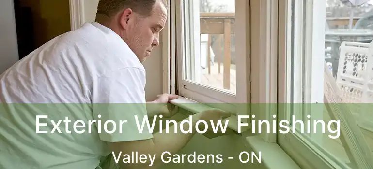  Exterior Window Finishing Valley Gardens - ON