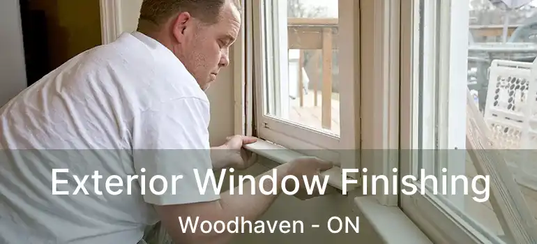  Exterior Window Finishing Woodhaven - ON
