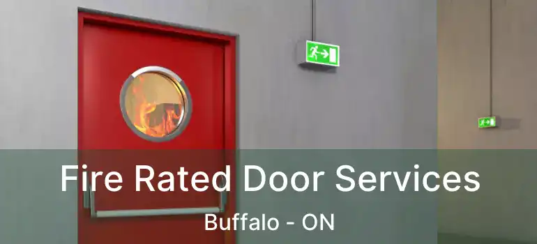  Fire Rated Door Services Buffalo - ON