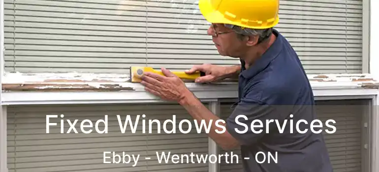  Fixed Windows Services Ebby - Wentworth - ON
