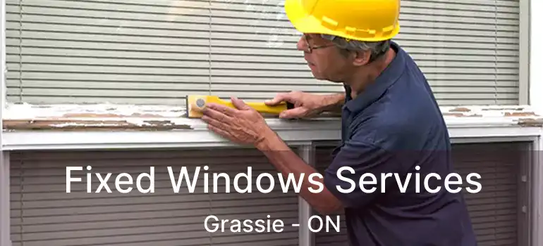  Fixed Windows Services Grassie - ON