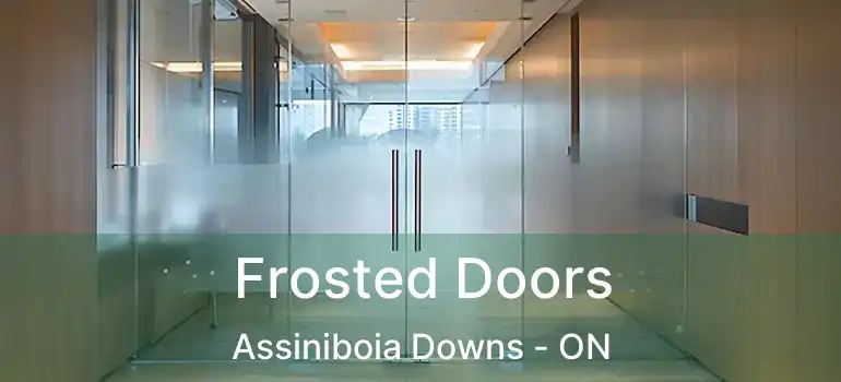  Frosted Doors Assiniboia Downs - ON