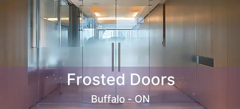  Frosted Doors Buffalo - ON