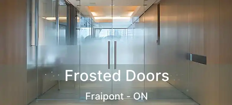  Frosted Doors Fraipont - ON