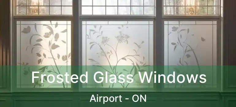  Frosted Glass Windows Airport - ON