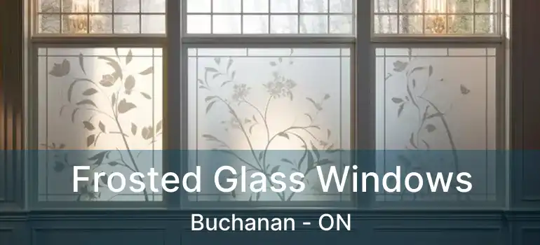  Frosted Glass Windows Buchanan - ON