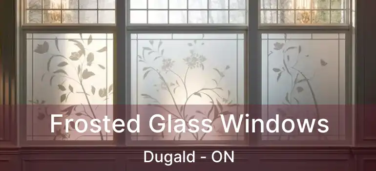  Frosted Glass Windows Dugald - ON