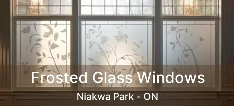  Frosted Glass Windows Niakwa Park - ON