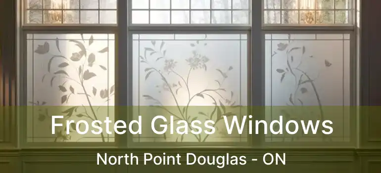  Frosted Glass Windows North Point Douglas - ON