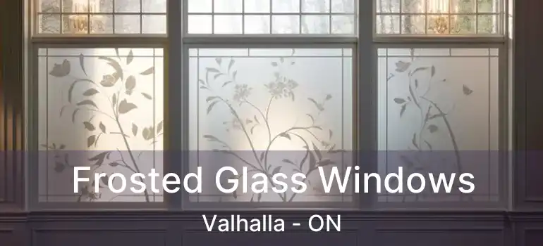  Frosted Glass Windows Valhalla - ON