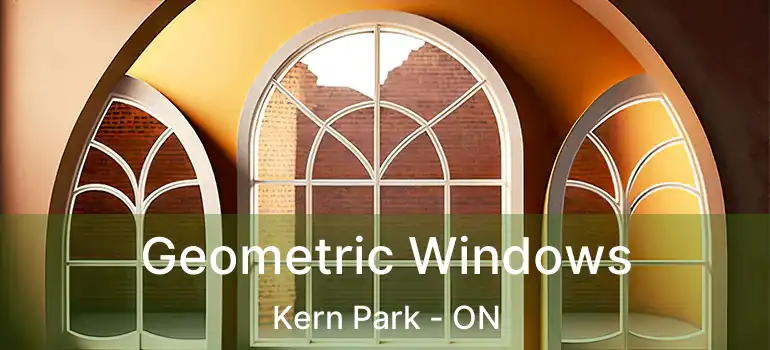  Geometric Windows Kern Park - ON