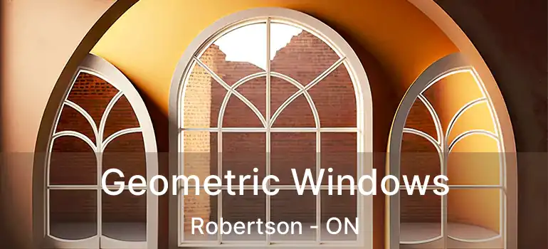  Geometric Windows Robertson - ON