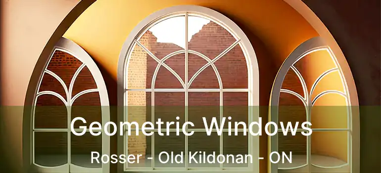  Geometric Windows Rosser - Old Kildonan - ON