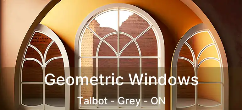  Geometric Windows Talbot - Grey - ON