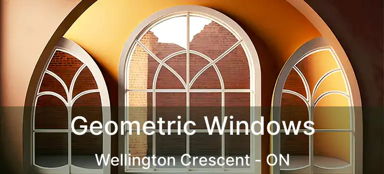  Geometric Windows Wellington Crescent - ON