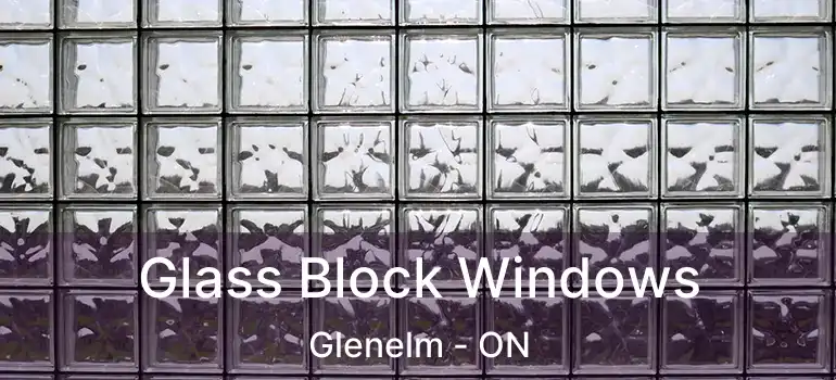  Glass Block Windows Glenelm - ON