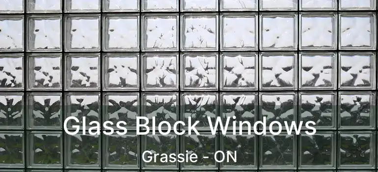  Glass Block Windows Grassie - ON