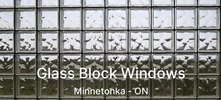  Glass Block Windows Minnetonka - ON