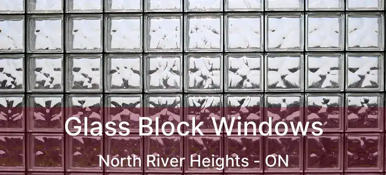 Glass Block Windows North River Heights - ON