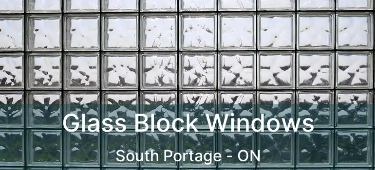  Glass Block Windows South Portage - ON