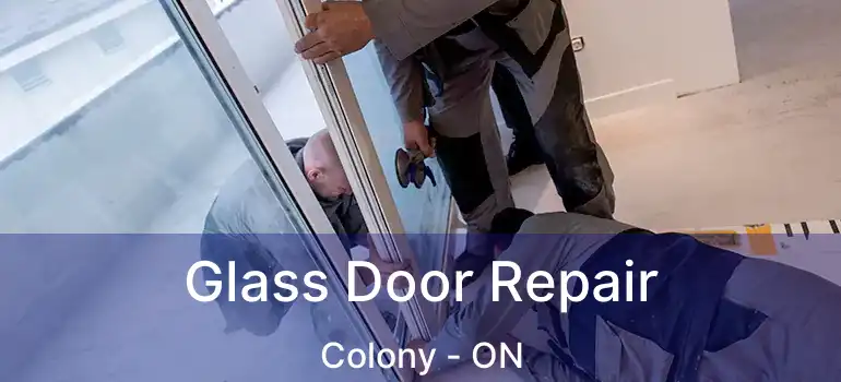  Glass Door Repair Colony - ON