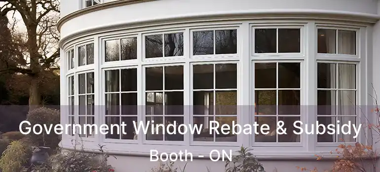  Government Window Rebate & Subsidy Booth - ON