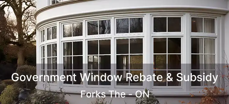  Government Window Rebate & Subsidy Forks The - ON