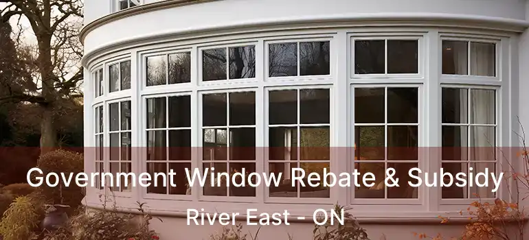  Government Window Rebate & Subsidy River East - ON