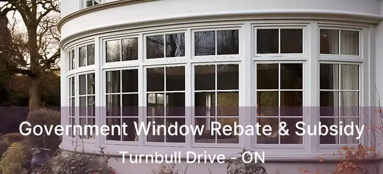  Government Window Rebate & Subsidy Turnbull Drive - ON