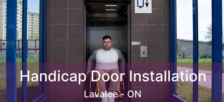  Handicap Door Installation Lavalee - ON