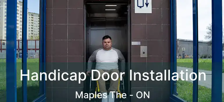  Handicap Door Installation Maples The - ON