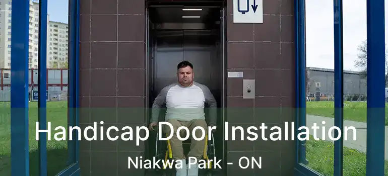  Handicap Door Installation Niakwa Park - ON