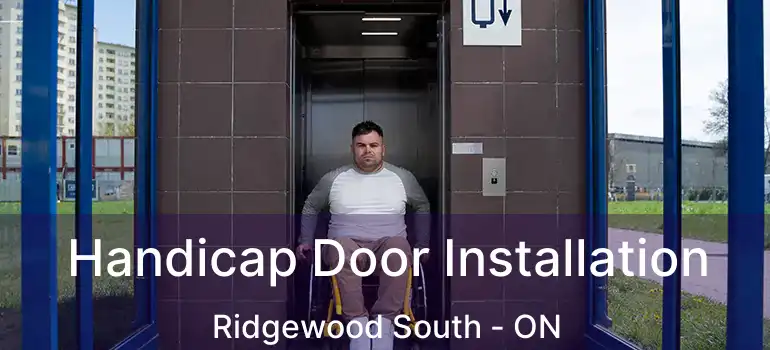  Handicap Door Installation Ridgewood South - ON