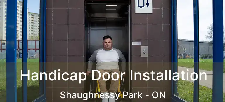  Handicap Door Installation Shaughnessy Park - ON