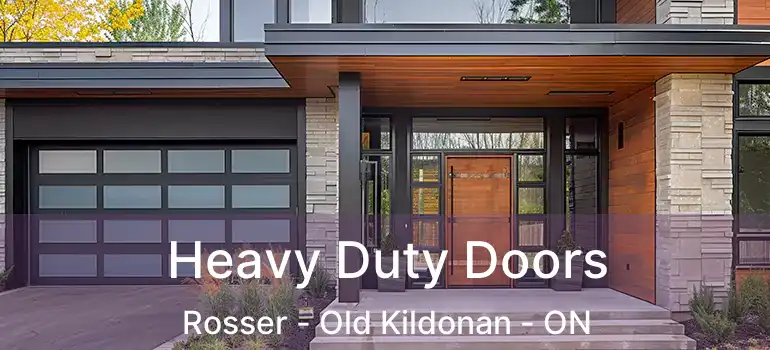  Heavy Duty Doors Rosser - Old Kildonan - ON