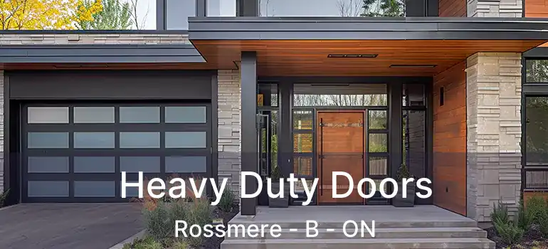  Heavy Duty Doors Rossmere - B - ON