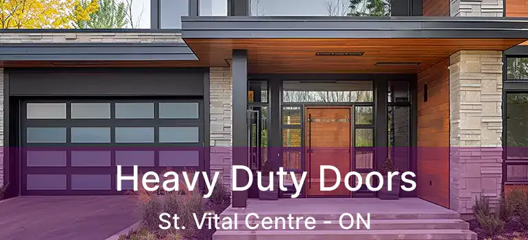  Heavy Duty Doors St. Vital Centre - ON