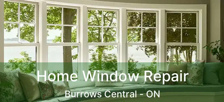  Home Window Repair Burrows Central - ON