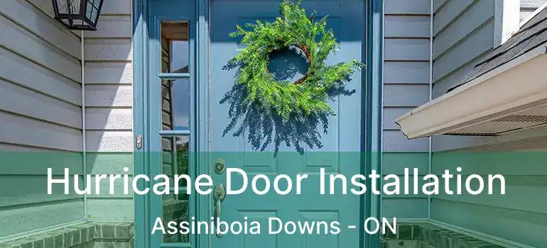  Hurricane Door Installation Assiniboia Downs - ON
