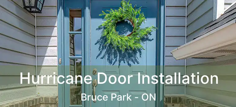  Hurricane Door Installation Bruce Park - ON