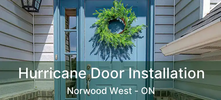  Hurricane Door Installation Norwood West - ON