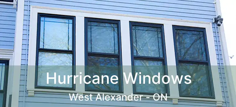  Hurricane Windows West Alexander - ON