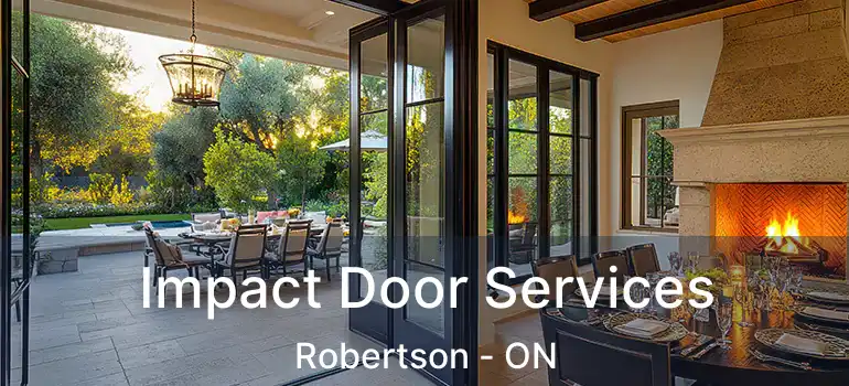  Impact Door Services Robertson - ON