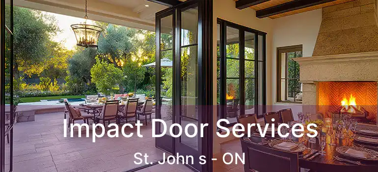  Impact Door Services St. John s - ON