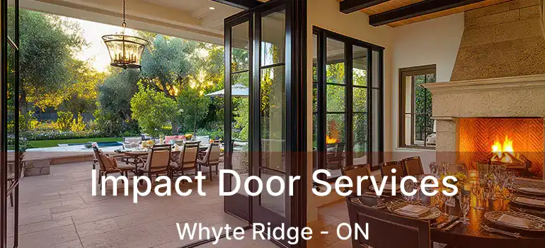  Impact Door Services Whyte Ridge - ON