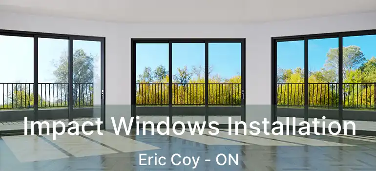  Impact Windows Installation Eric Coy - ON