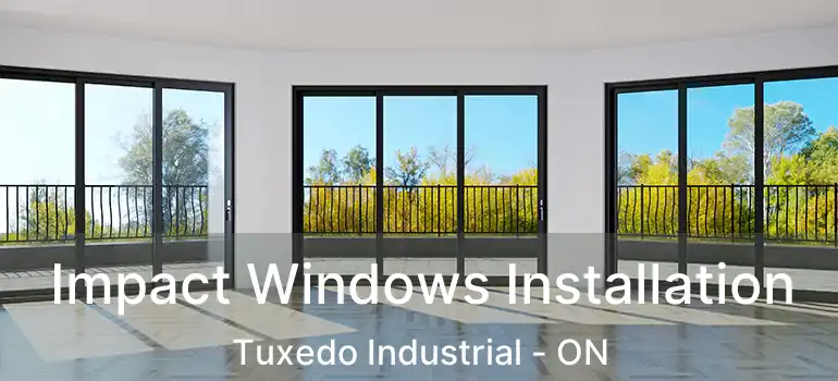  Impact Windows Installation Tuxedo Industrial - ON
