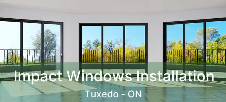  Impact Windows Installation Tuxedo - ON