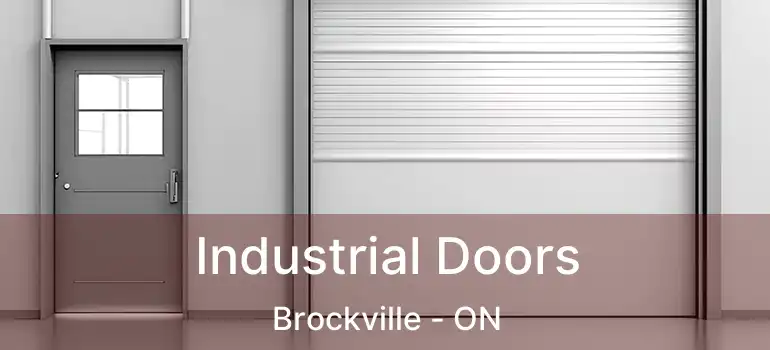  Industrial Doors Brockville - ON