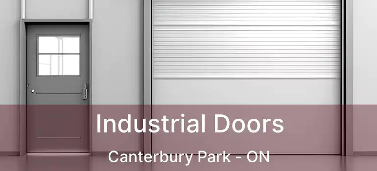  Industrial Doors Canterbury Park - ON